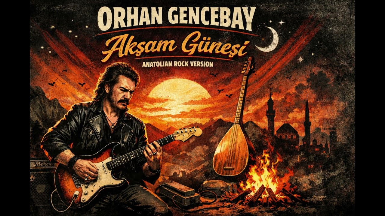 Orhan Gnecebay - Akşam Güneşi / Anatolian Rock Cover