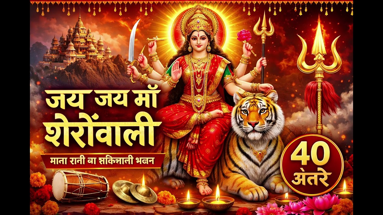 माता रानी का शक्तिशाली भजन | जय जय माँ शेरोंवाली | New Mata Rani Bhajan 2026