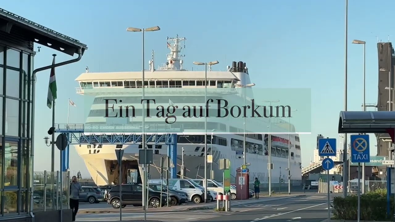 Ein Tag auf Borkum (ostfriesische Insel) Impressionen - a day at Borkum (island, Germany) impression