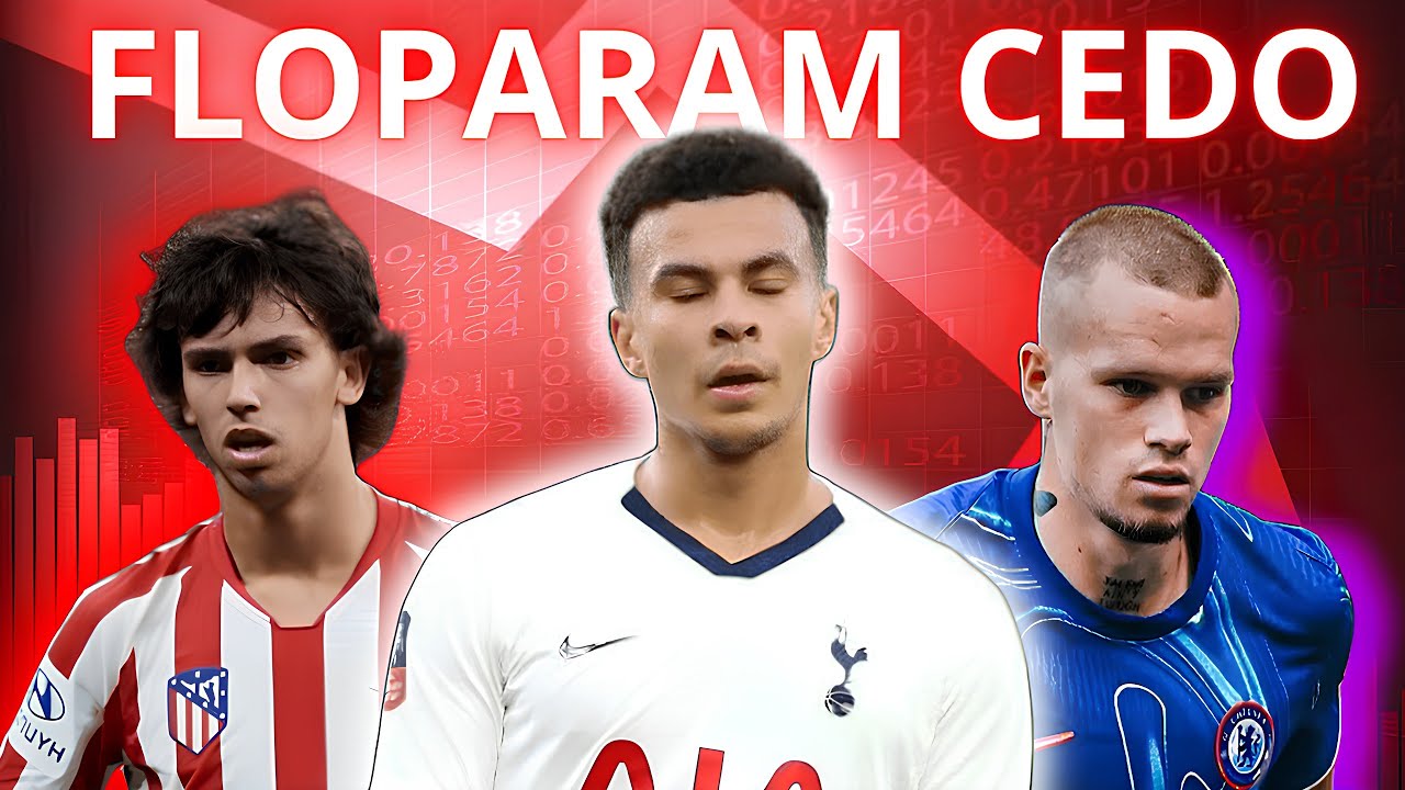 7 JOGADORES QUE TINHAM TUDO PRA SER CRAQUES… MAS FLOPARAM CEDO!