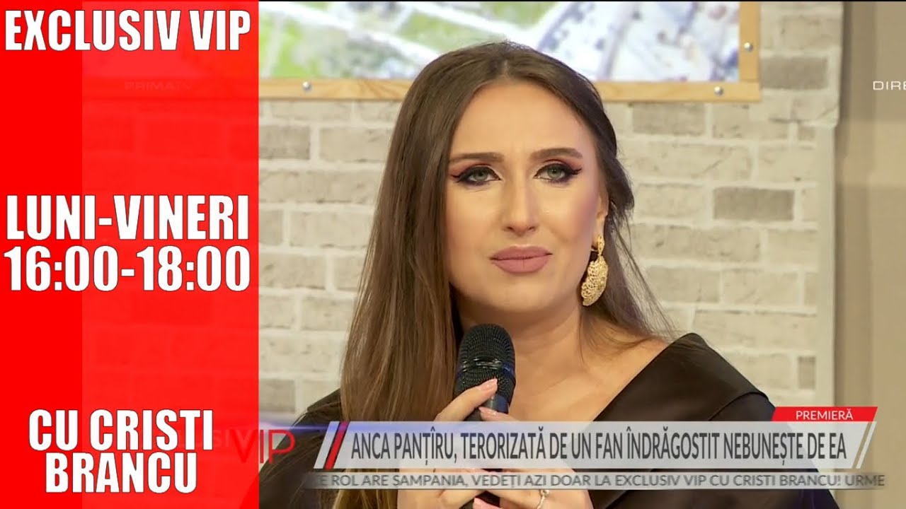 C&Acirc;NTĂREAȚA ANCA PANȚ&Icirc;RU, TERORIZATĂ DE UN FAN &Icirc;NDRĂGOSTIT NEBUNEȘTE DE EA