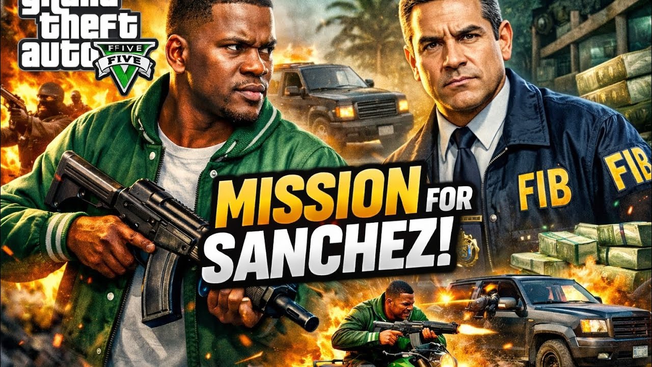 Frainklin Did Secret Mission For Sanchez in GTA5😱