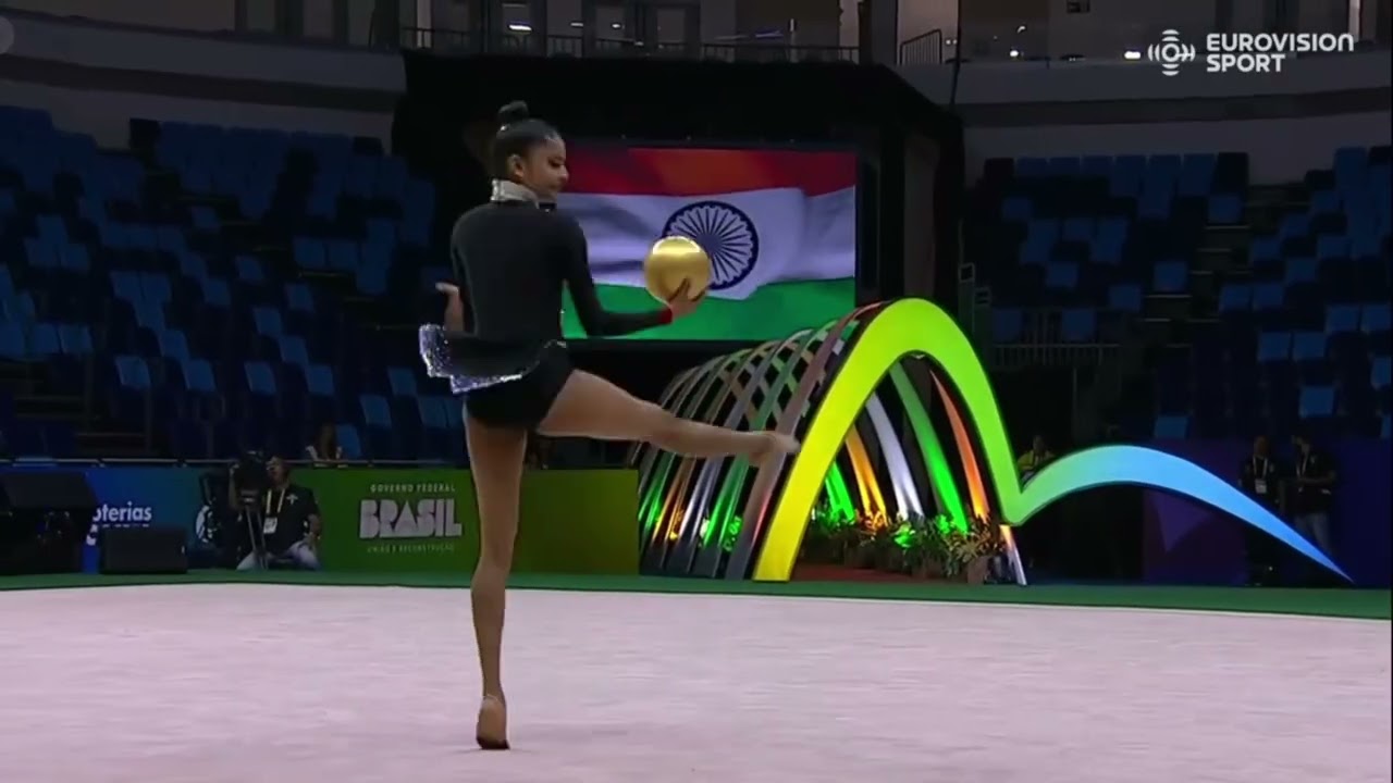 Sanyukta  KALE (IND) - 20.400 - *Qualification* Ball(Bola /Pelota)- World Championship Rio 2025