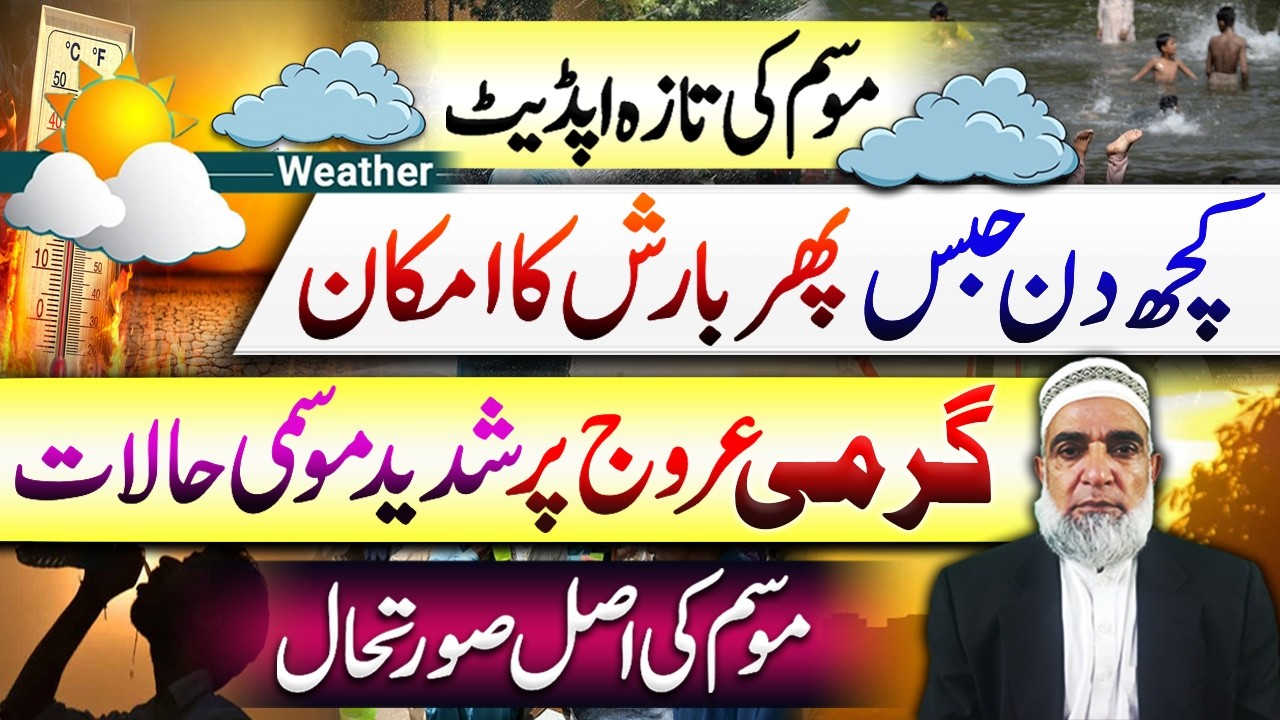 Weather Forecast for Next few days in Pakistan || Crop Reformer