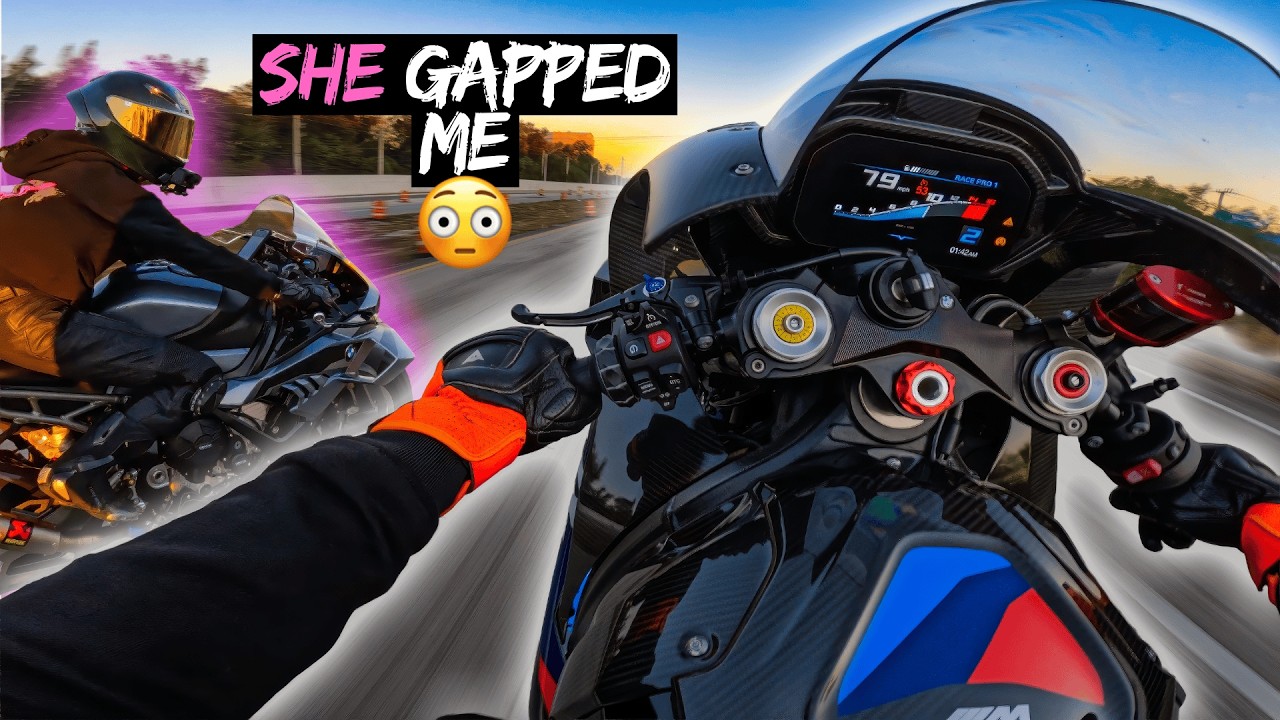 SHE RACED ME TO DONALD TRUMPS ISLAND