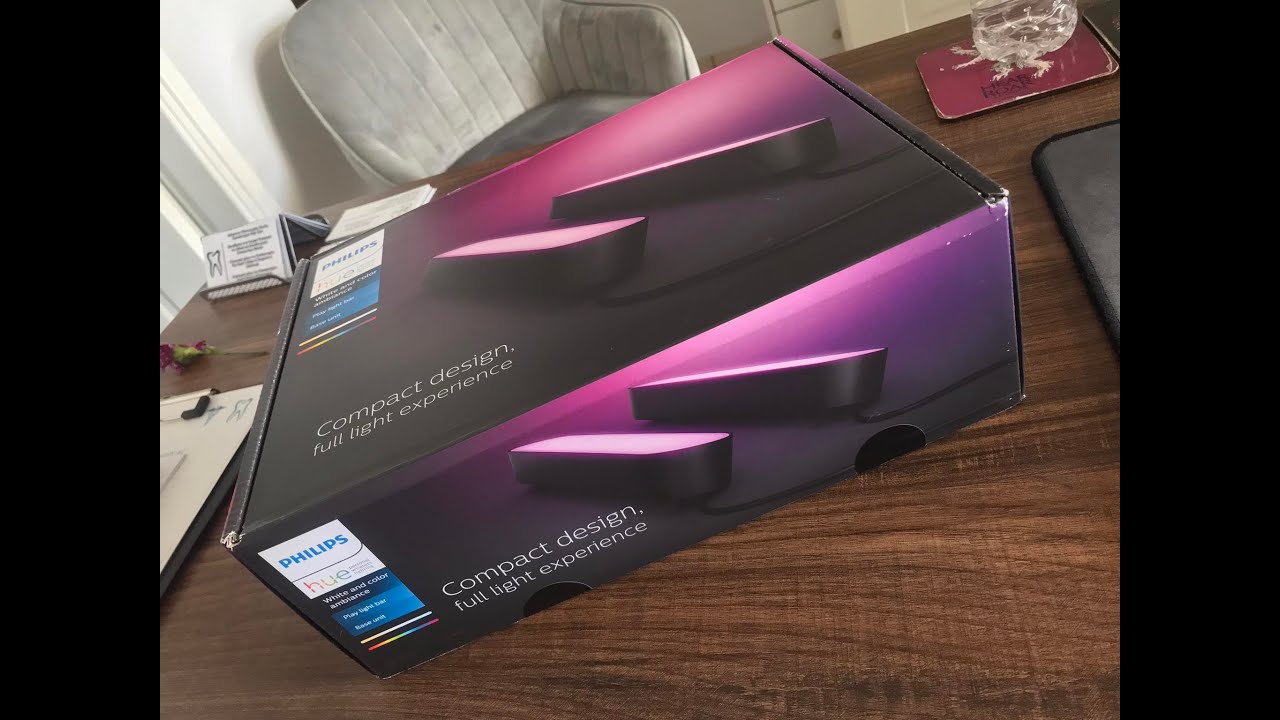 Philips Hue White And Color Ambiance Play Light Bar Double Pack