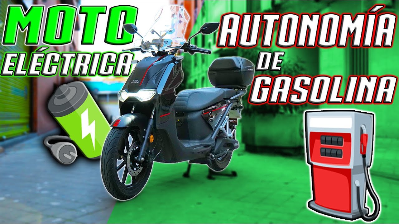 MOTO ELÉCTRICA MÁS BARATA con MÁS AUTONOMÍA SUPER SOCO CPX  🔋