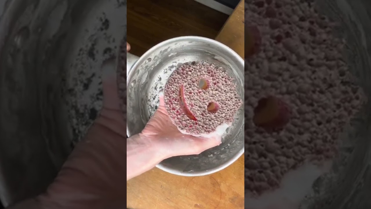 How to Clean a Burnt Pan! Don&rsquo;t throw it away! 😱