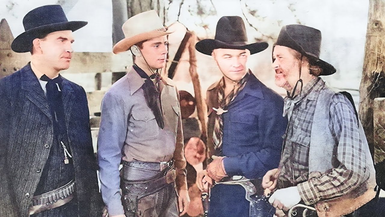 TEXAS TRAIL // Full Free Classic Western Movie // William Boyd, Russell Hayden // English