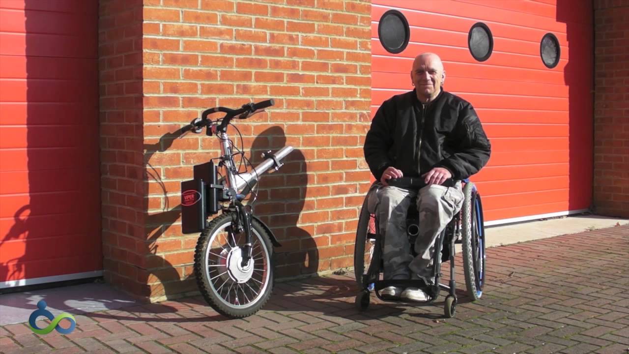 Handcycles/Handbikes Team Hybrid Add-On Wheelchair Attachment-Docking Procedure
