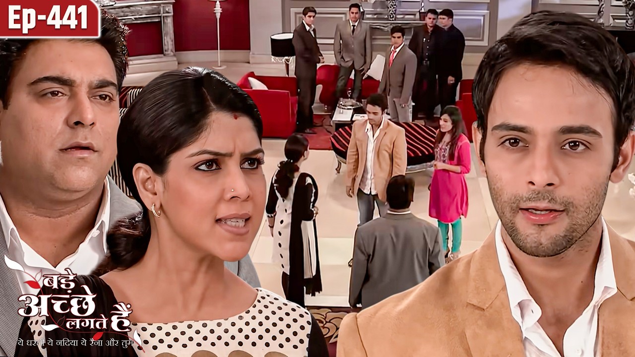 राम के सामने  रिषभ ने किया प्रिया का अपमान  | Ep 441 | Bade Achhe Lagte Hai | TV Serial Hindi