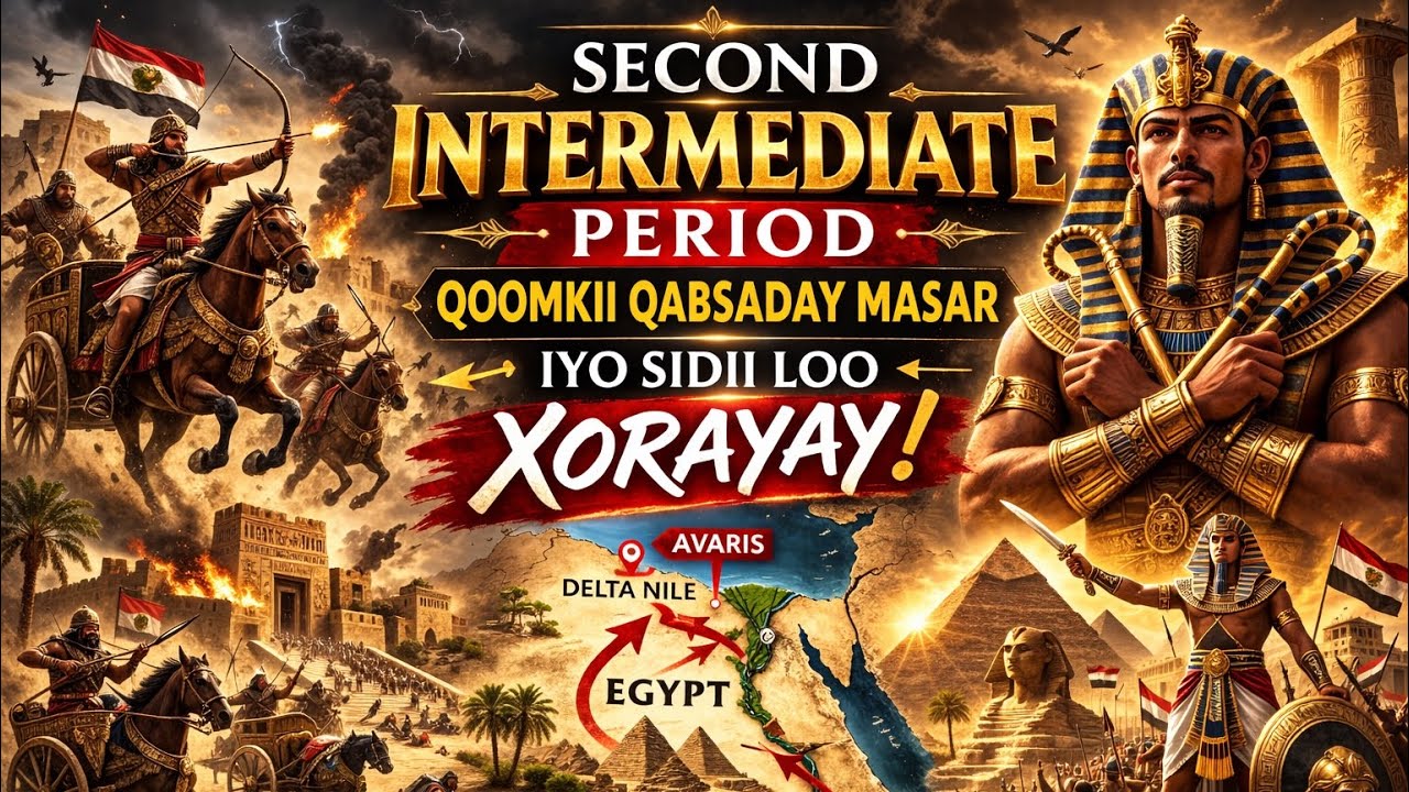 Season 2 || episode 5 || 2nd intermediate period markay burburtay Middle Kingdom iyo qolodi qabsatay
