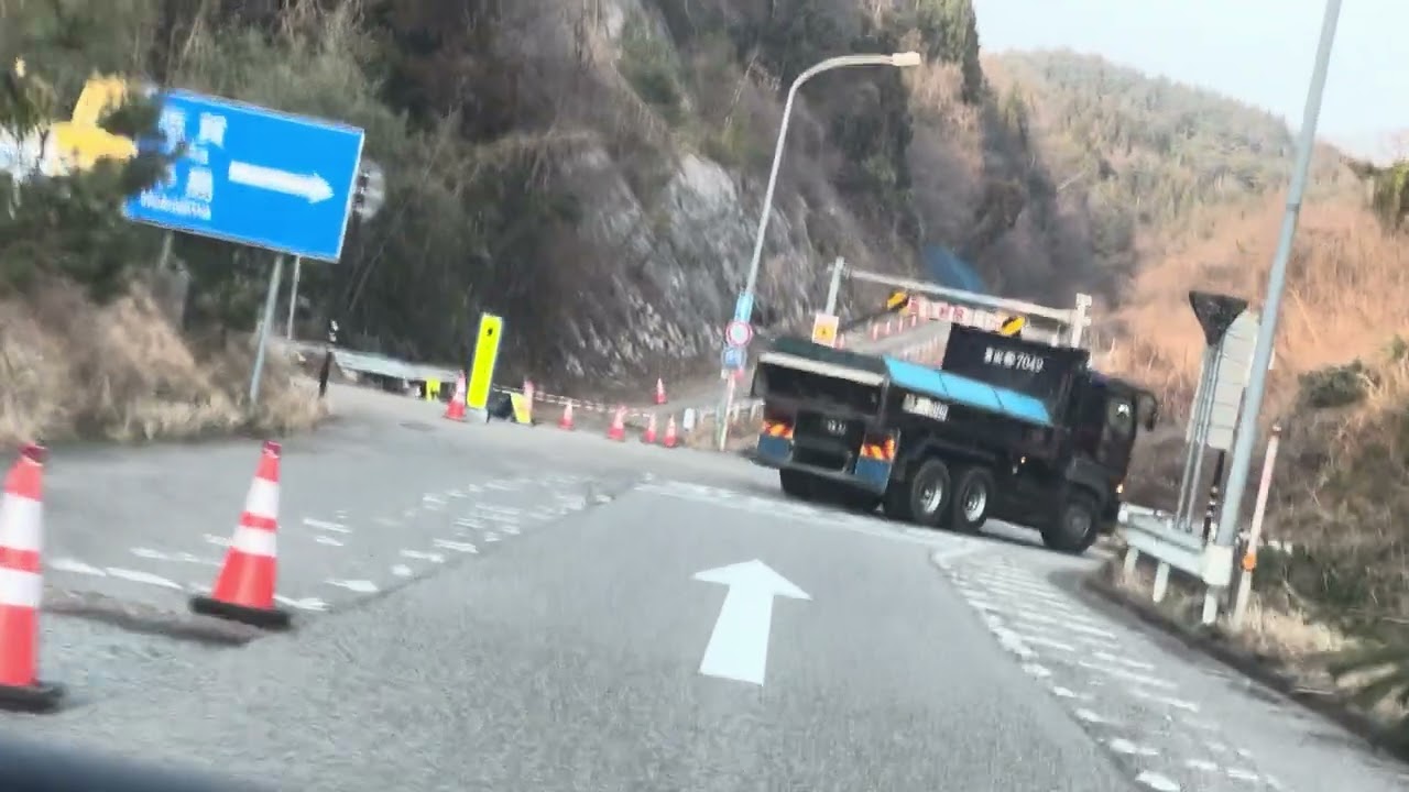 令和６年能登半島地震　能登里山海道