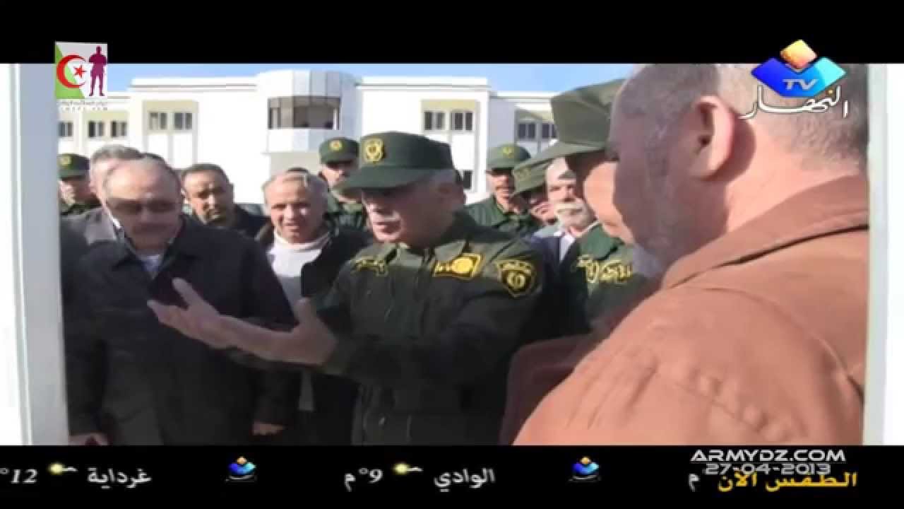 شاهد صرامة اللواء بوسطيلة أثناء تفقده للمشاريع