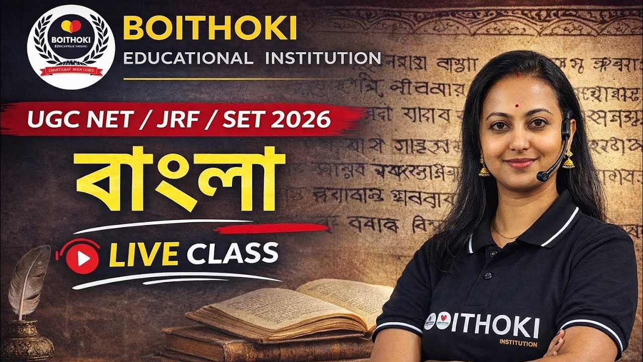UGC NET SET Bengali - 2026 | Live Class Started | UGC NET /SET Target Batch | Join Now