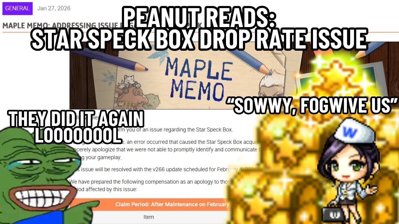 Maple Memo: Коробки Star Speck | Peanut Read's | GMS 2026 |