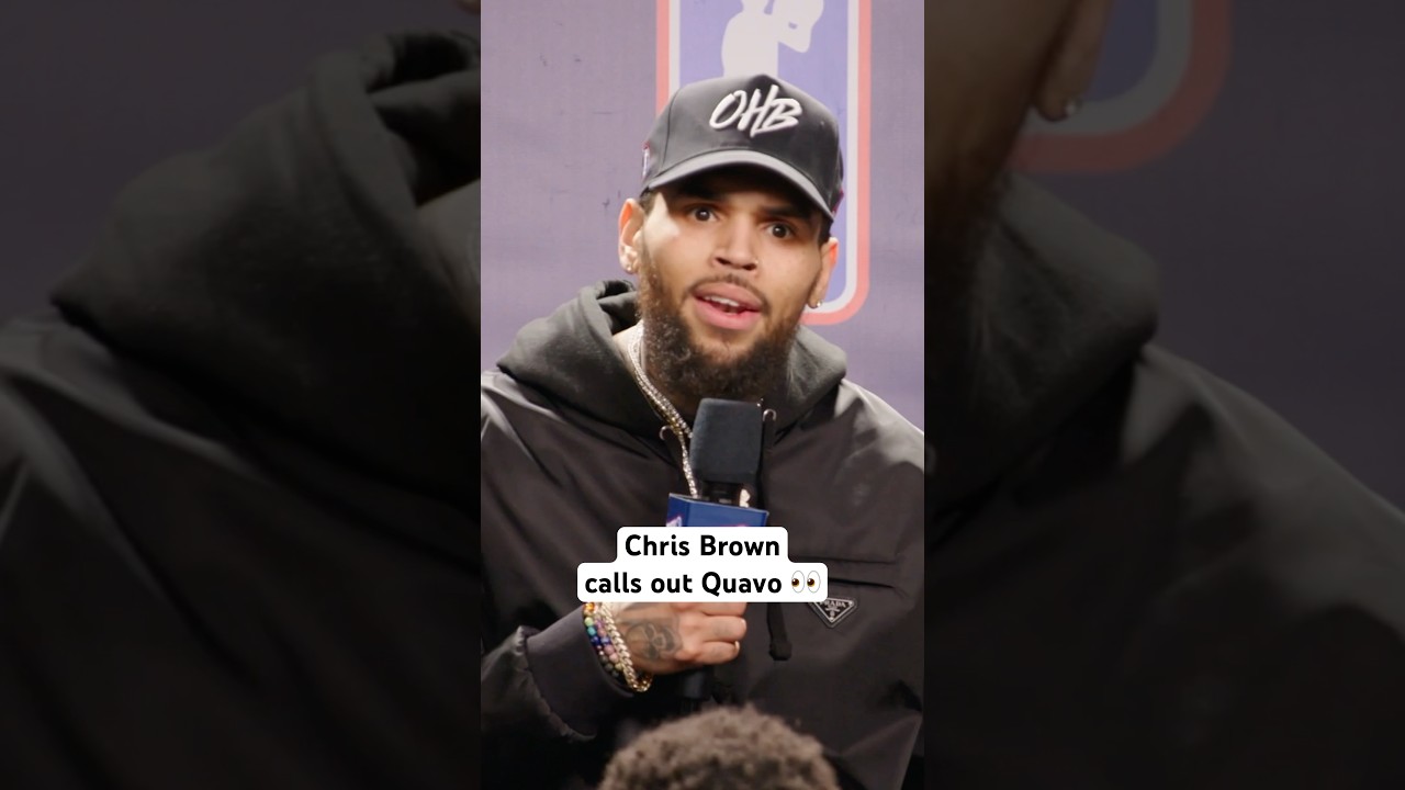 Chris Brown calls out Quavo 😳