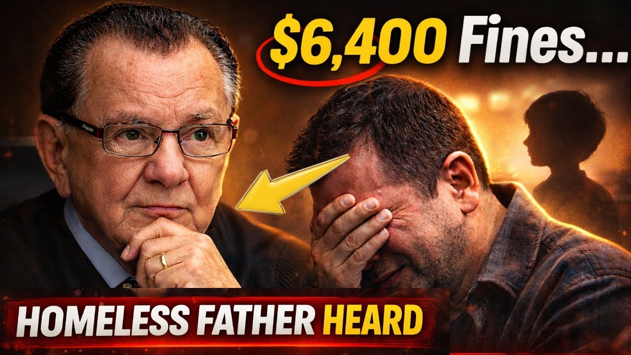 Homeless, Alone, $6,400 in Fines – Judge Caprio Paid It Himself