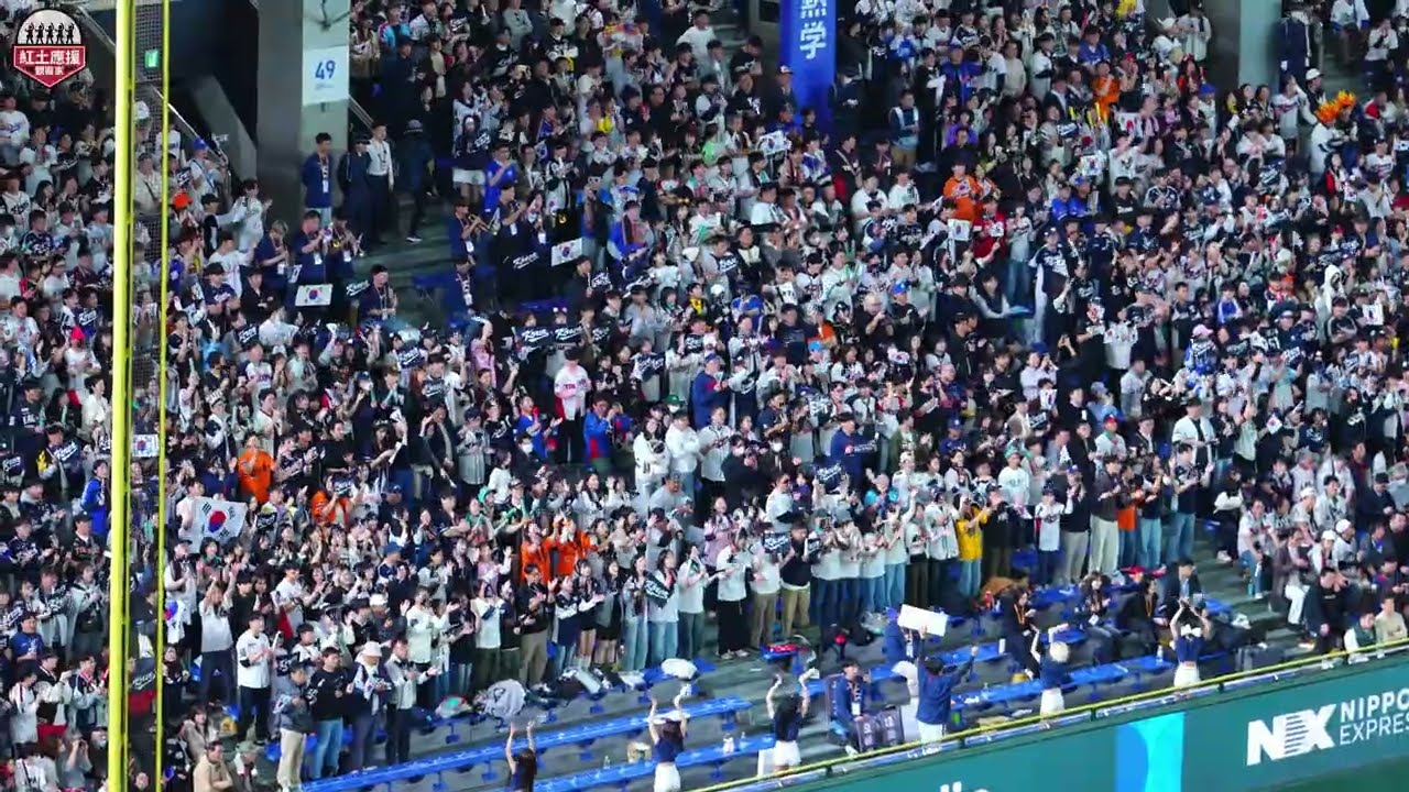 2026WBC日韓戰 外野韓國球迷最強三星(일도라도)國家隊版本人聲應援 260307 #일도라도 #eldorado #流量密碼