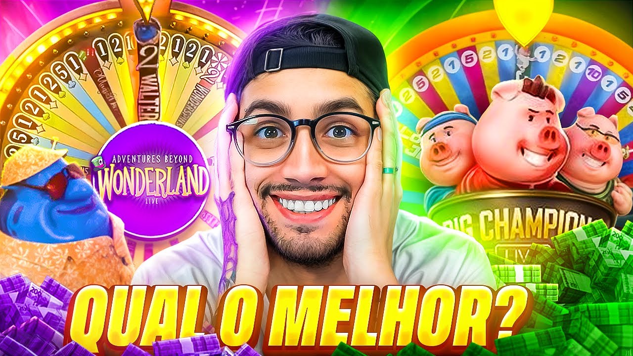 QUAL &Eacute; O MELHOR JOGO DA PLAYTECH??? *WONDERLAND OU PIG CHAMPIONS?*