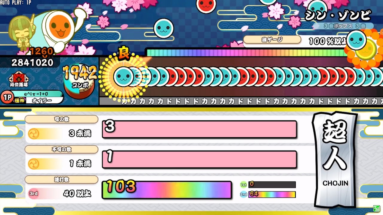 ぶっちゃけ☆9以下の曲だけで超人作れる説
