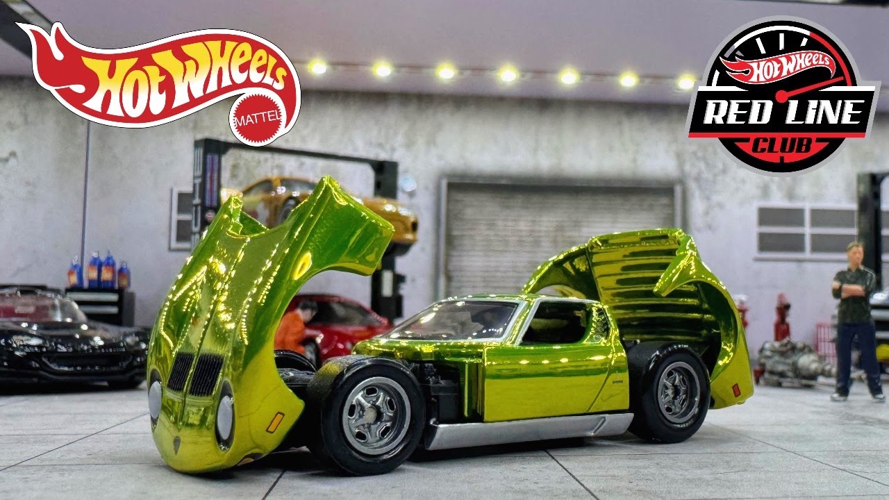 Unboxing Hot Wheels RLC Lamborghini Miura P400 SV
