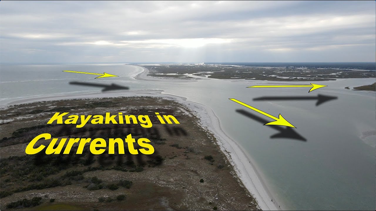Sea kayaking in currents