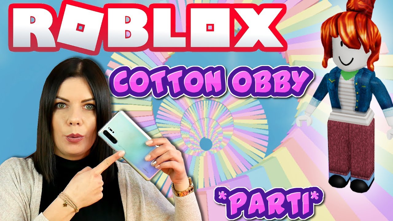 KOLOROWY ZAWRÓT GŁOWY W COTTON OBBY - ROBLOX 💜#cottonobby #roblox