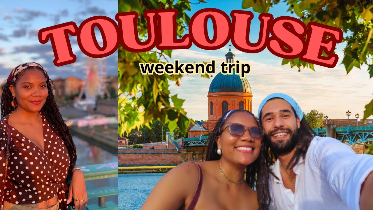 Travel Vlog - Toulouse, France || 48h with someone I met 10 years ago in Antigua & Barbuda