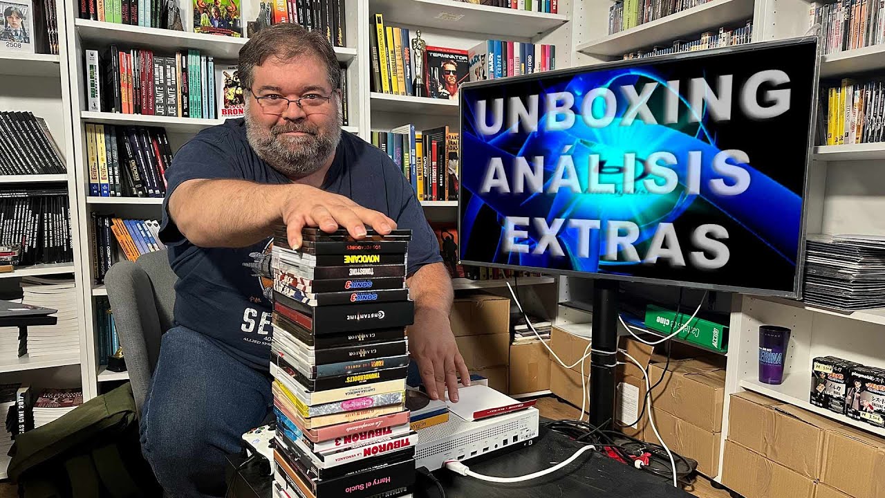 Directo Unboxing de películas con Jesús Usero - Ediciones Especiales, Blu-ray y 4K