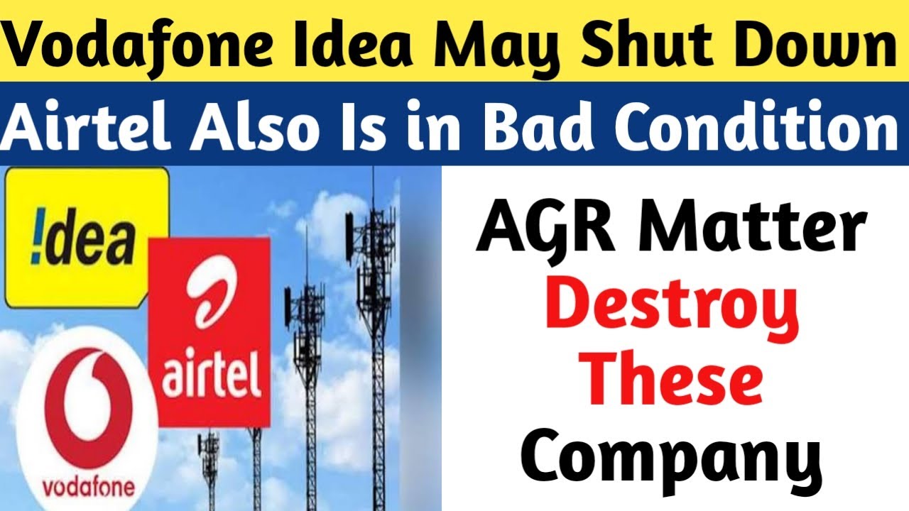 Vodafone Idea and Airtel Very Bad News | AGR Matter Destroy these Company