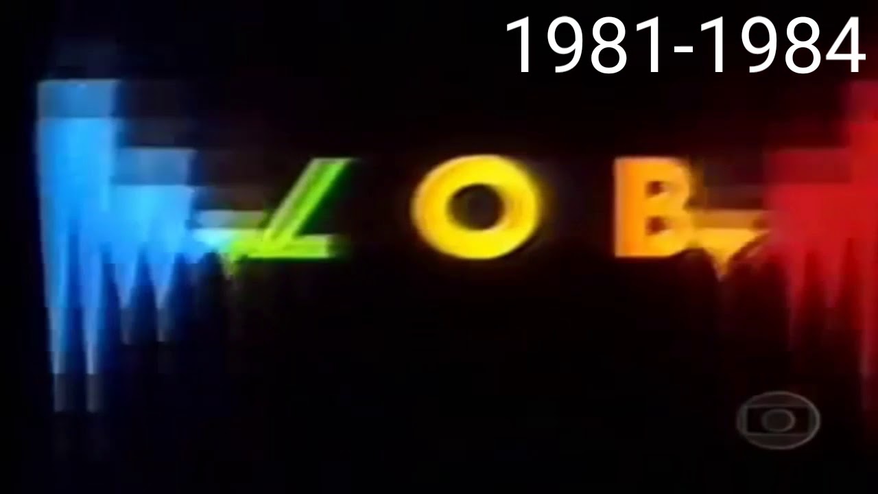 Globo video logo history 1981-2005