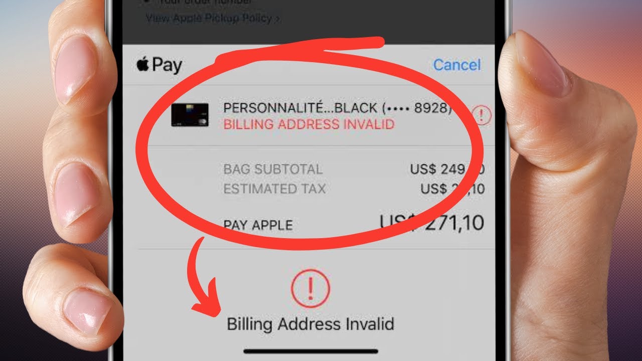 How to Fix Apple Pay Billing Address Invalid (iOS 18)