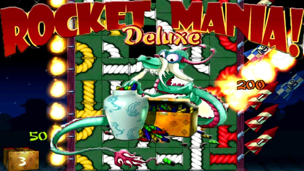 Rocket Mania Deluxe by PopCap Games (Windows game 2003)