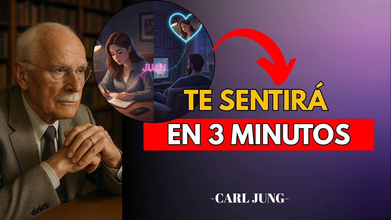 Si escribes su nombre con tu energía, sentirá tu presencia en 3 minutos | Ley de Atracción | Jung