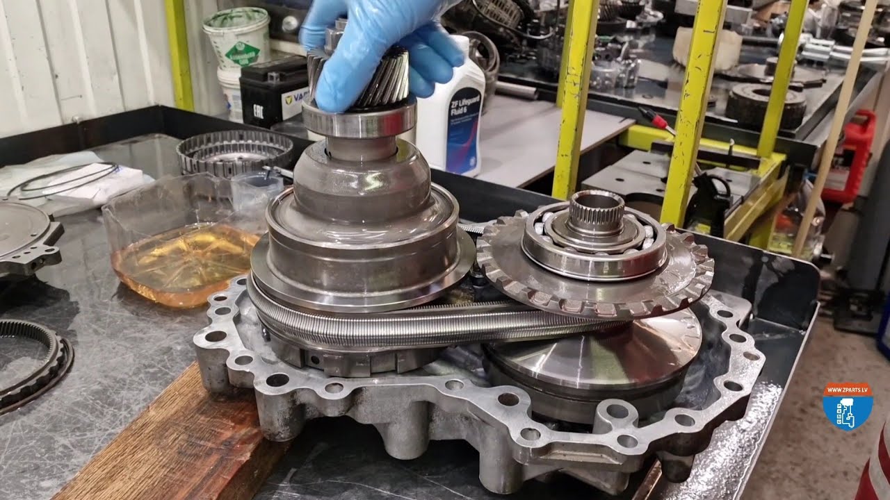 Nissan Qashqai variators CVT JF011E (www.zparts.lv)