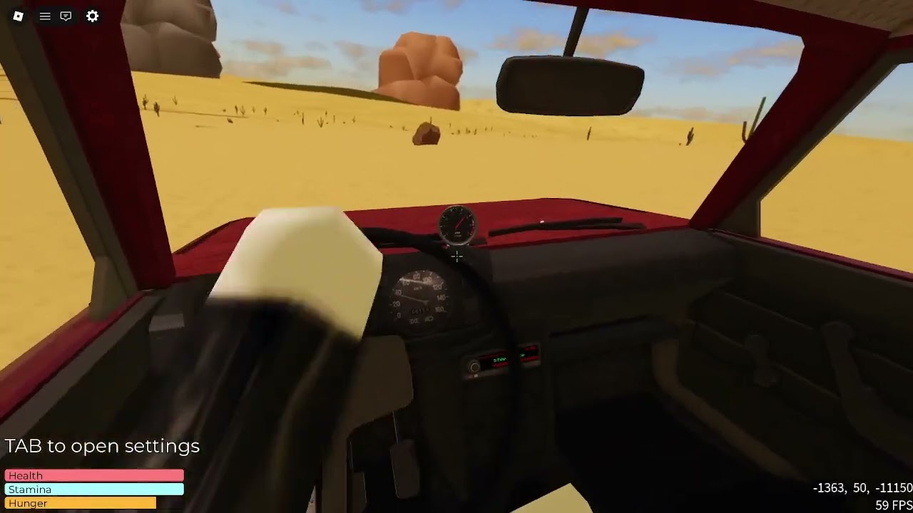 Playing a desrt