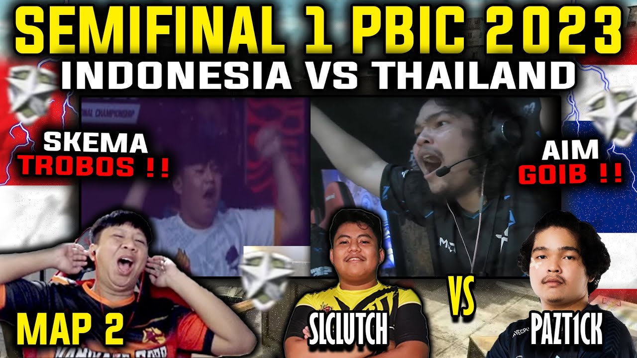 SEMIFINAL 1 PBIC 2023 !! TIM INDO MAIN TEROBOS THAILAND AUTO PANIK !! - POINT BLANK INDONESIA
