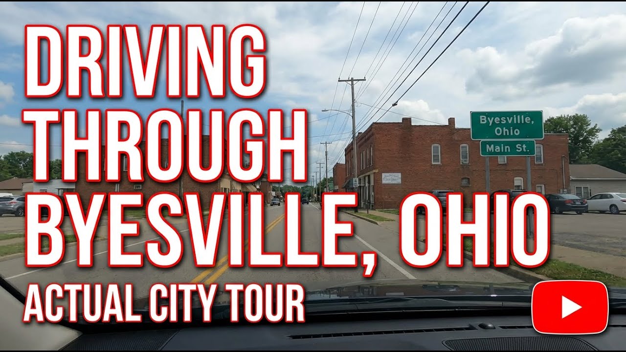 Driving through Byesville, Ohio