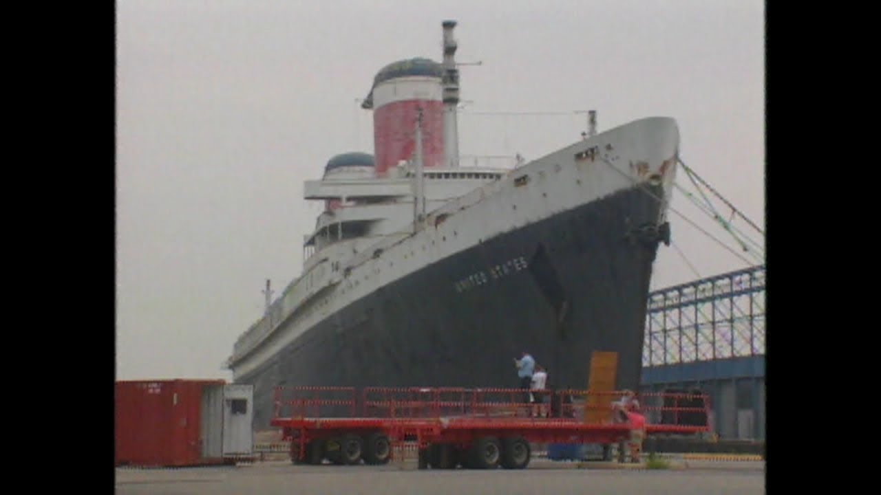 Action News archive: SS United States moors at Philadelphia pier