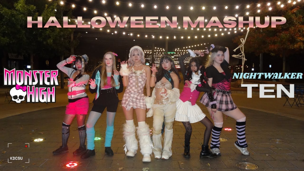 [K-POP IN PUBLIC] HALLOWEEN MASHUP: Monster High Fright Song & TEN - Nightwalker | COVER by KDCSU