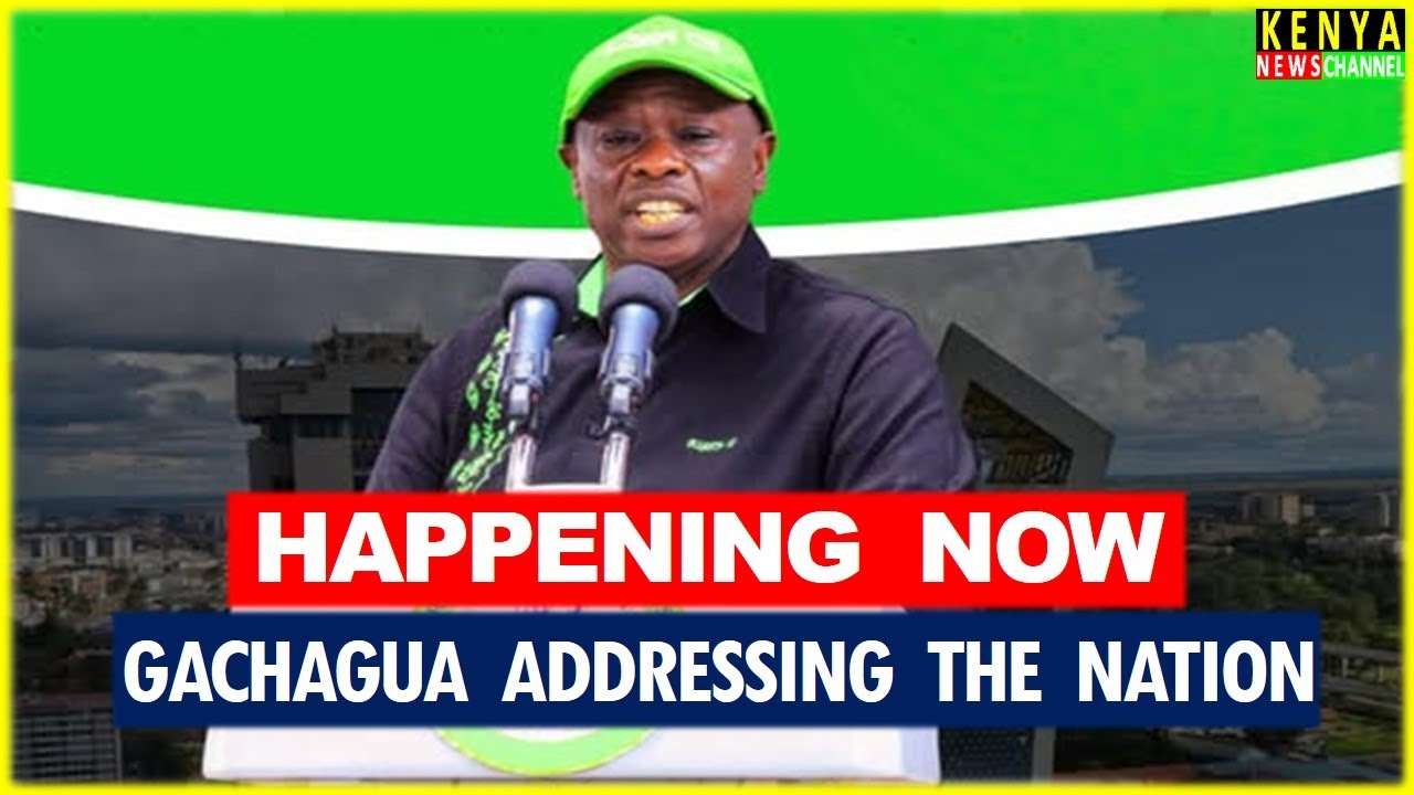 LIVE - Rigathi Gachagua Big Announcement from DCP Party Headquarters