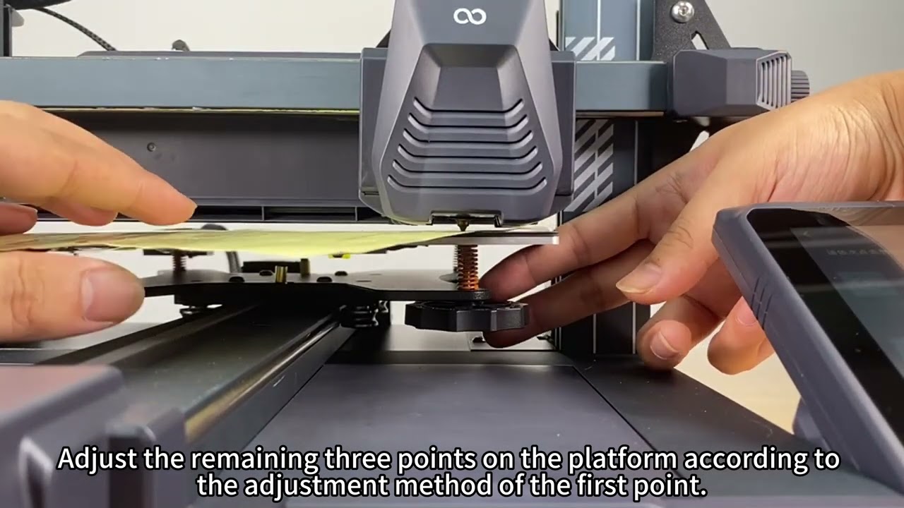 ELEGOO NEPTUNE 4/ PRO: How to do Auxiliary leveling if the nozzle is far away from the hot bed?