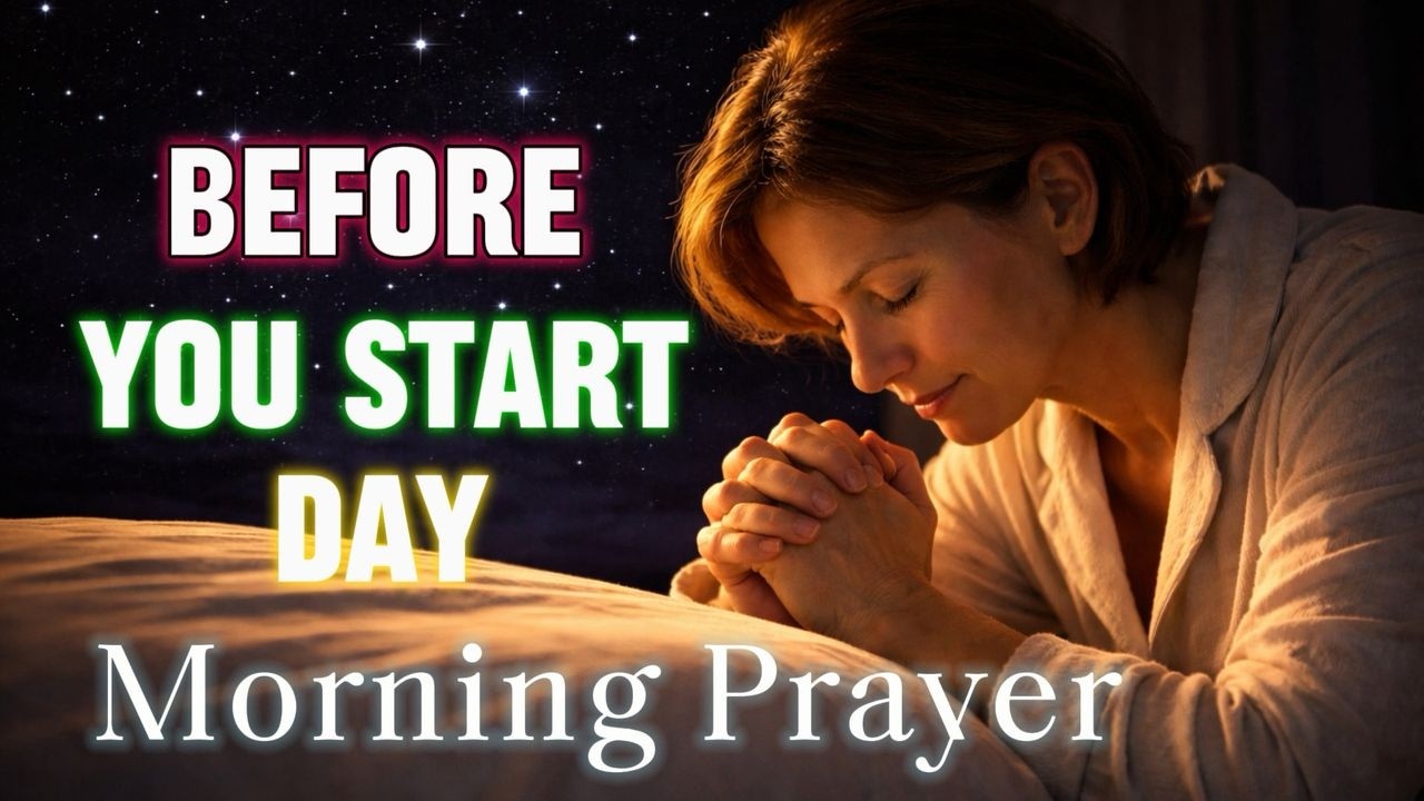 If You Woke Up Already Exhausted This Morning, Pray This First | Morning Prayer