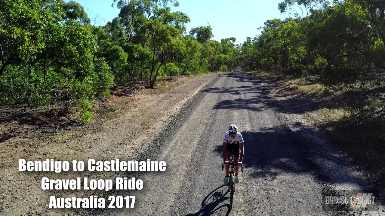 The Bendigo Victoria Gravel and Velodrome Ride 2017 - with Drone Footage!