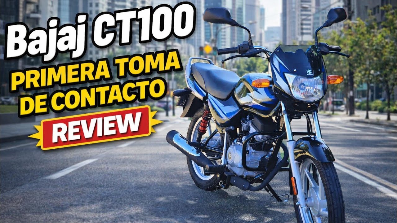 ✅️Review Bajaj CT 100✅️Primera Toma De Contacto⬆️El Mejor Consumo⬆️