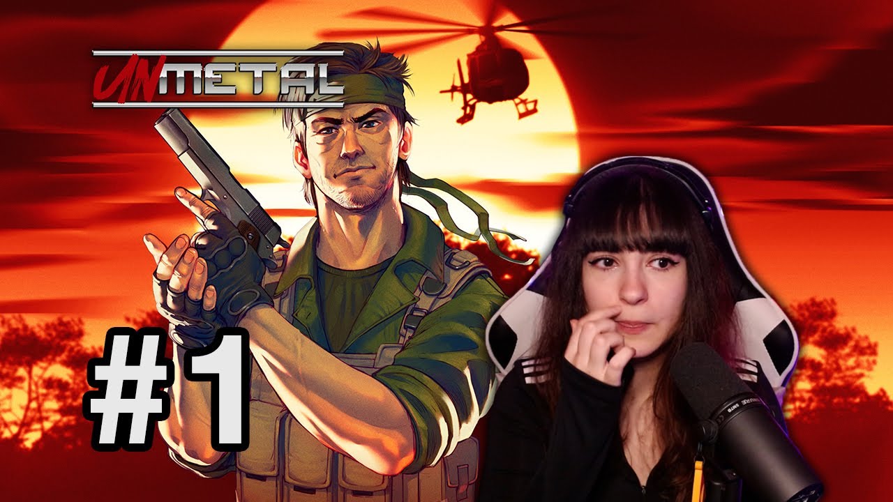 Metal Gear parody game | UnMetal - Part 1
