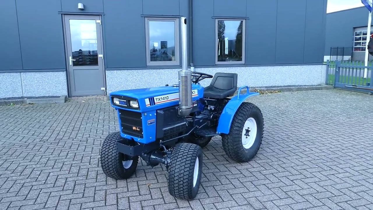 Iseki TX1410 4wd / 499 Draaiuren / Gazonbanden