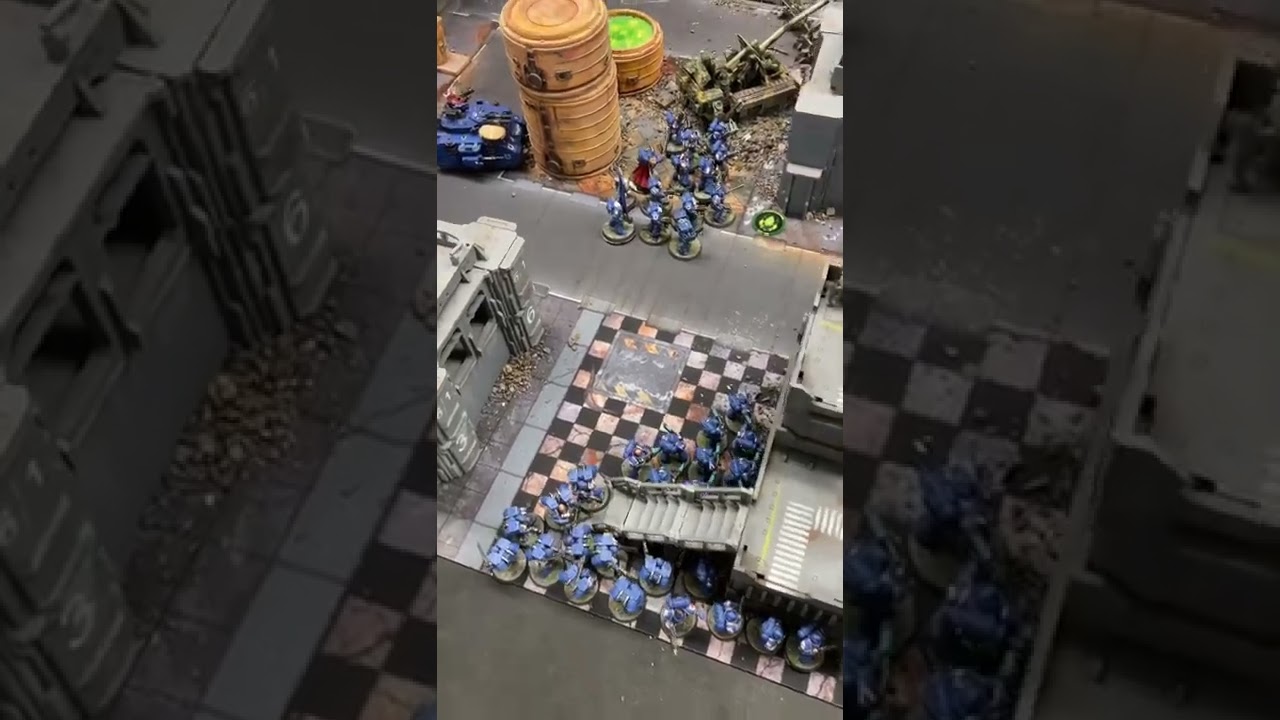 Space Marines &lsquo;Ultramarines&rsquo; vs Tyranids 2000pts Warhammer 40K Battle Report 9th Edition.