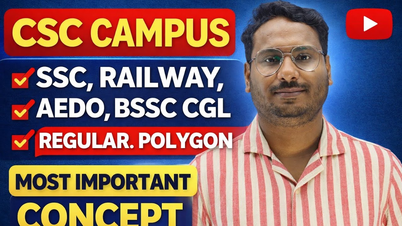 🎯 Polygon-01 | सम्पूर्ण अध्याय एक ही वीडियो में | SSC, Railway, BPSC, Bank Exams | By N K Suman